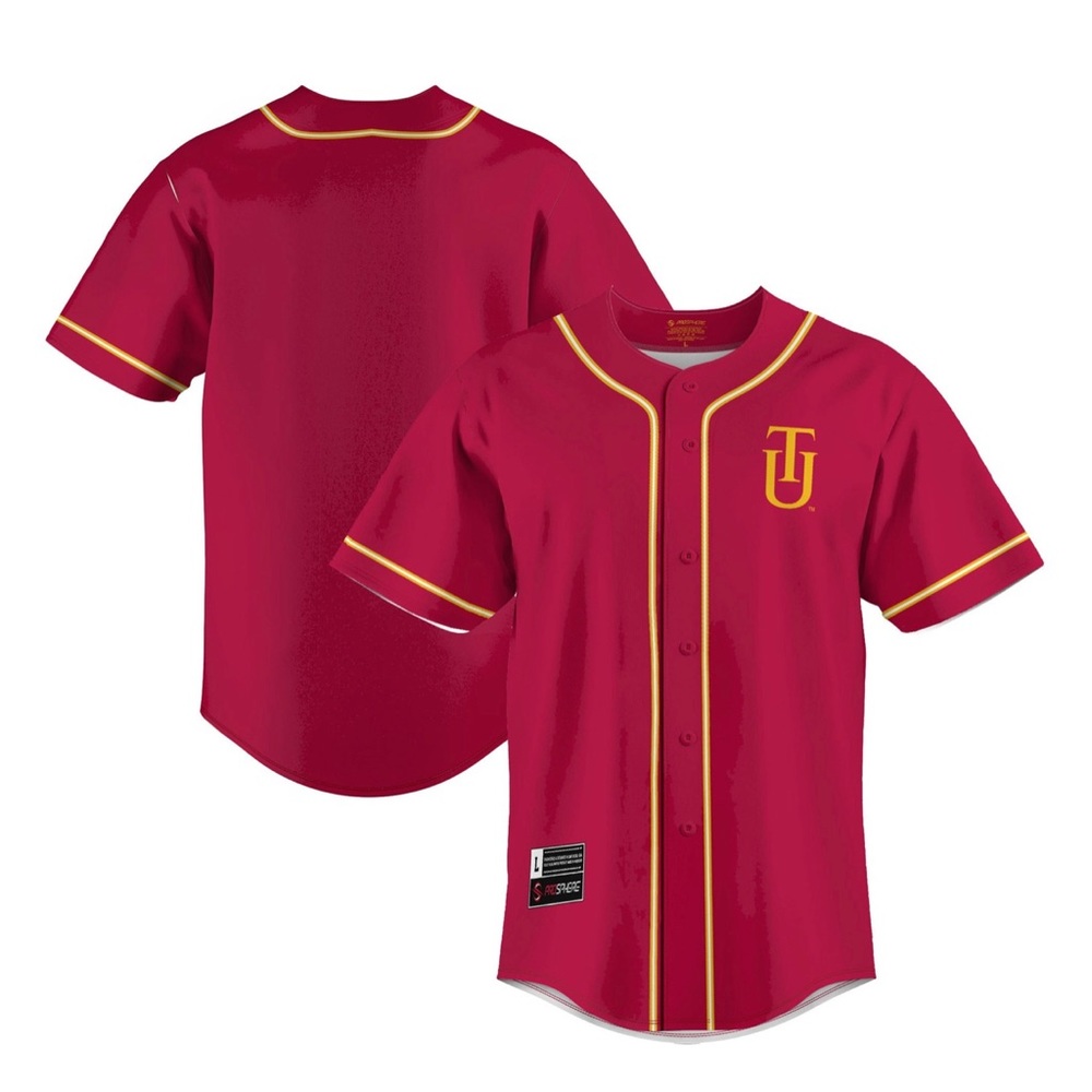 Tuskegee Golden Tigers Baseball Jersey – Crimson NCAA